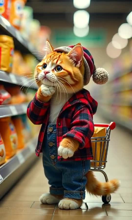 Cart Me If You Can: The Shopper Cat That Shops Smarter Than You! 🛒😼🧠