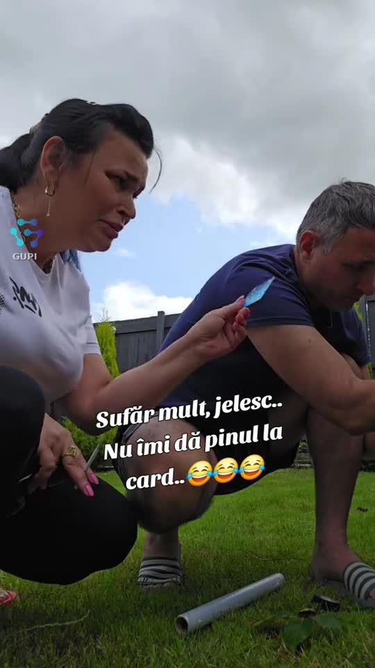 Sufăr mult...jelesc..😂😂😂 Nu îmi dă pinul de la card...😂😂😂