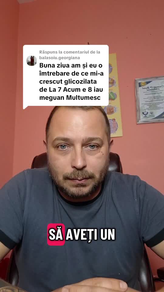 Glicata a crescut cu tratament medicamentos