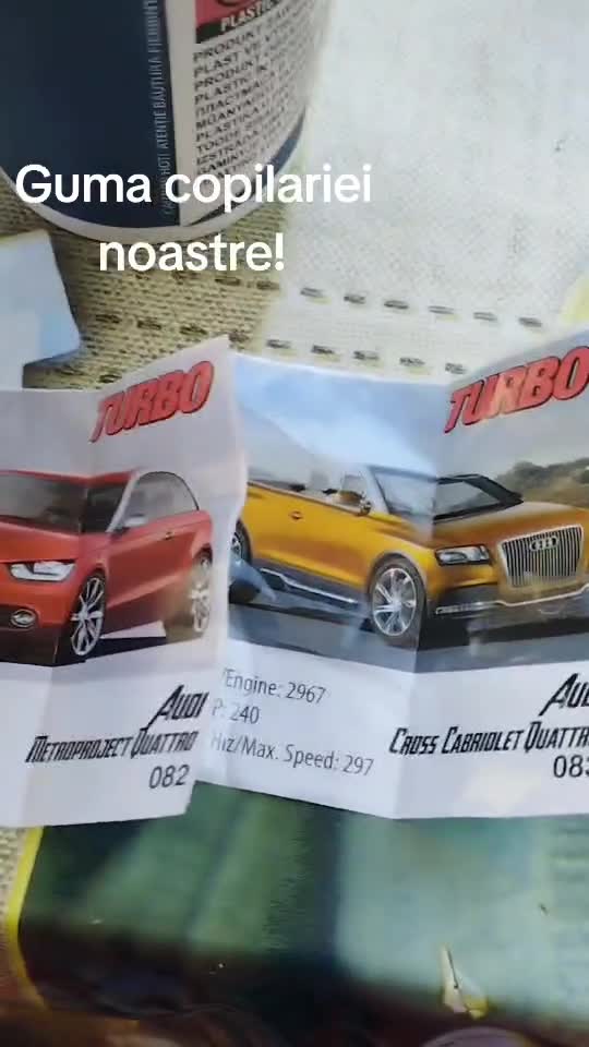 Guma copilăriei noastre!