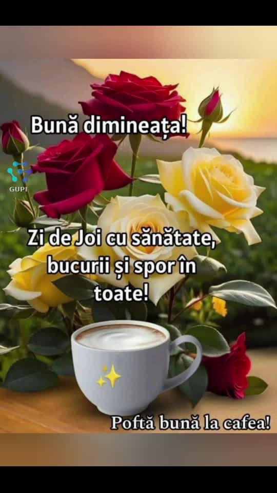 Buna dimineata!!