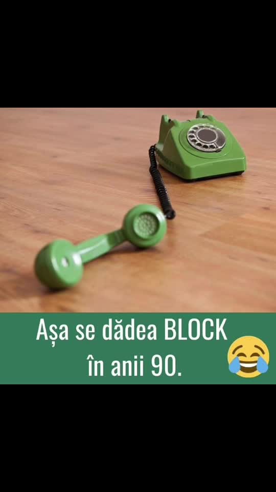 Telefonul copilăriei ☺️