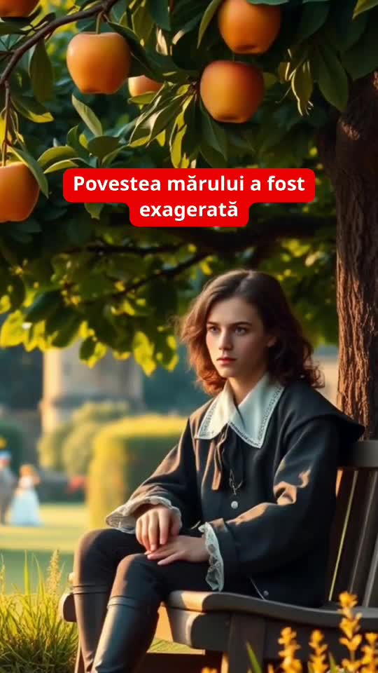 Mitul gravitației lui Newton – Un măr căzut a schimbat totul? Descoperă adevărul din spatele celebrei povești despre descoperirea gravitației!