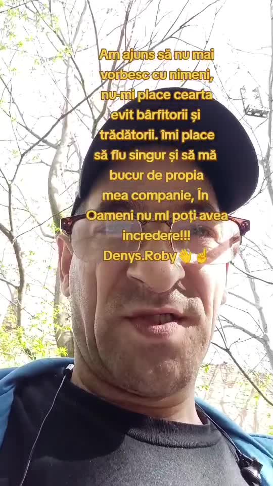Am ajuns sa nu mai vb cu nimeni , nu-mi place cearta și mă feresc de bârfitori ,prefer să....in oameni nu poți avea să ncrOm Al Străzii (Denys.Roby)👋☝️