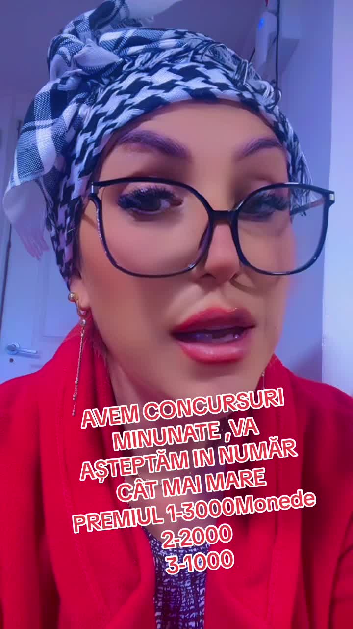 Vă așteptăm diseară la concursul de cântat la ora 20 României 🙏