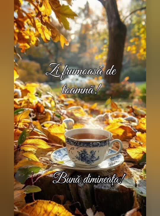 Buna dimineata!