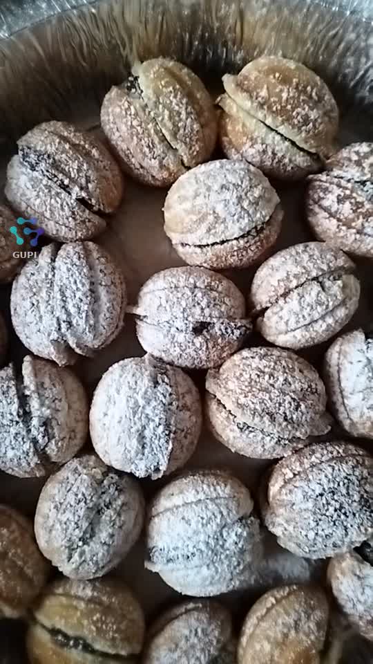 nuci umplute cu crema 😍🥰