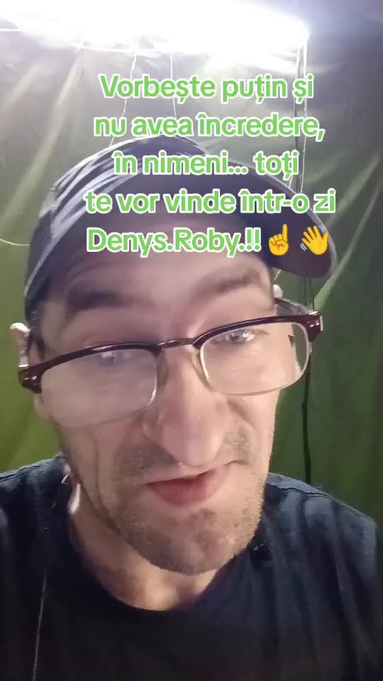 Vorbește puțin și nu avea încredere în nimeni... Toți te vor vinde într-o zi.!!Om Al Străzii (Denys.Roby)👋☝️