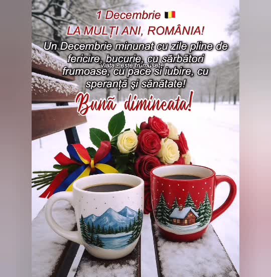 Buna dimineata!