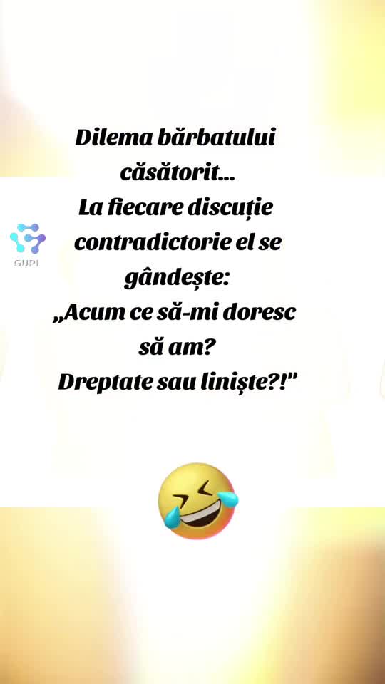 dilema bărbatului căsătorit...😁😁😁