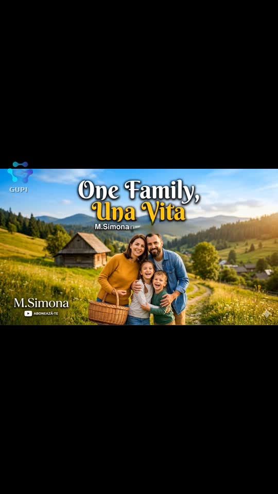 ✨ “One Family, Una Vita” este o melodie internațională despre familie, iubire, copii și bucuria vieții împreună. ❤️🌍
Un mix emoționant de italiană, eng
