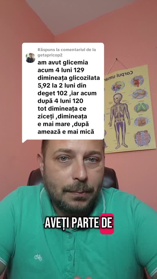 Glicata 5.92 si glicemia 129