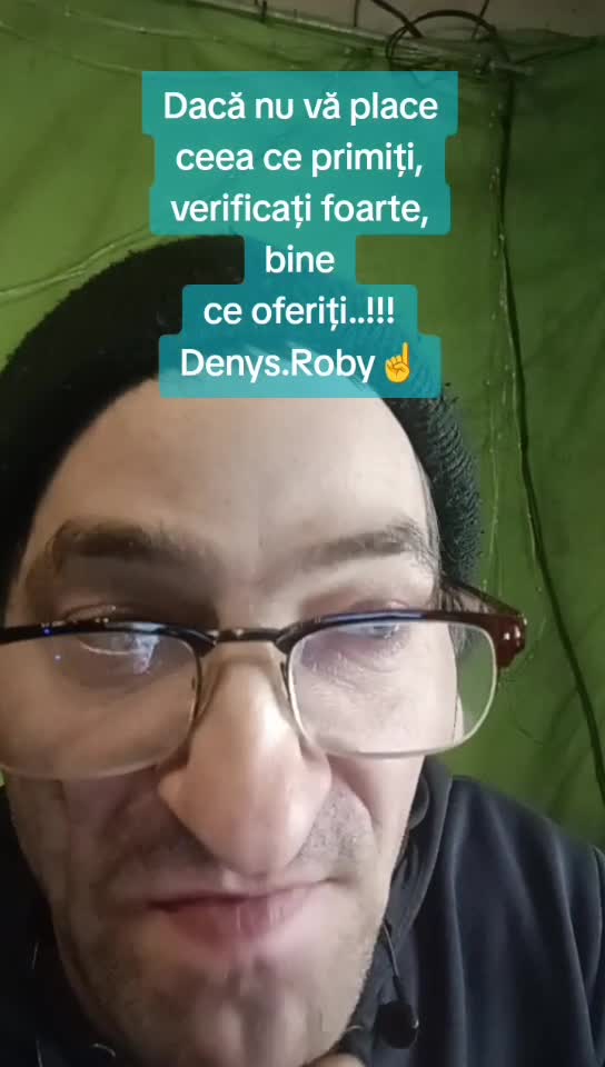 Dacă nu vă place ceea ce primiți, verificați foarte bine ce oferiți...!!!Om Al Străzii (Denys.Roby)👋☝️