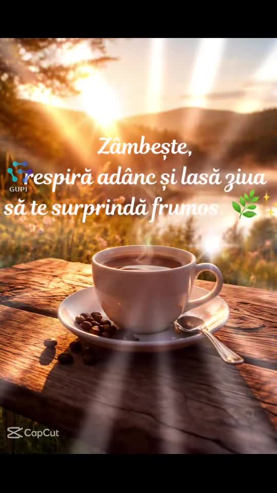 Bună dimineata.