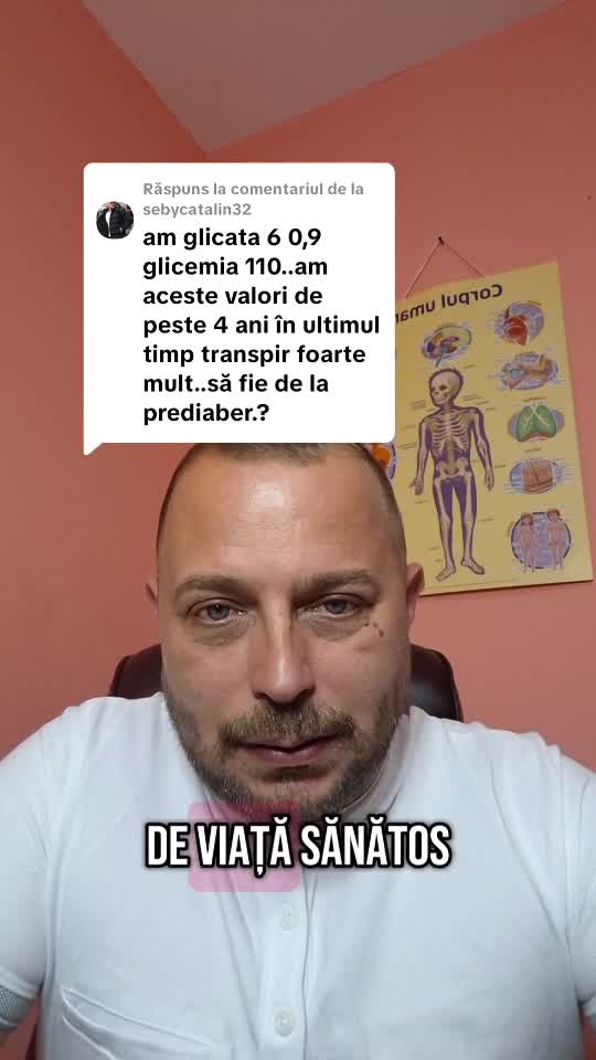 Prediabet cu transpirații
