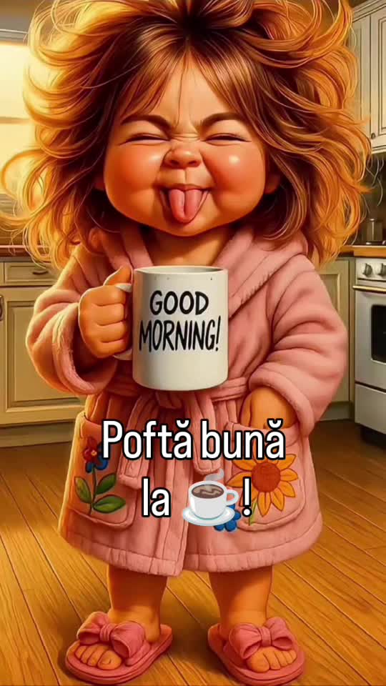 Neața! Poftă bună la ☕!