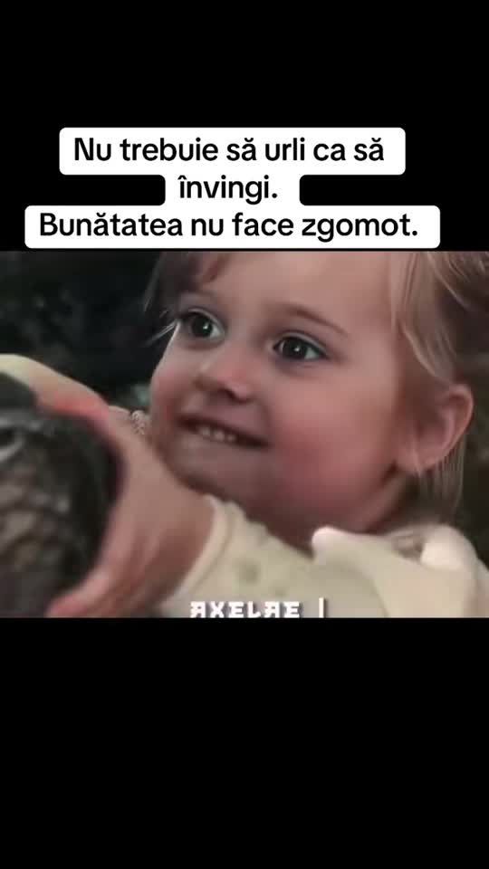 Într-o lume care urlă, tăcerea celor buni schimbă tot.
      #