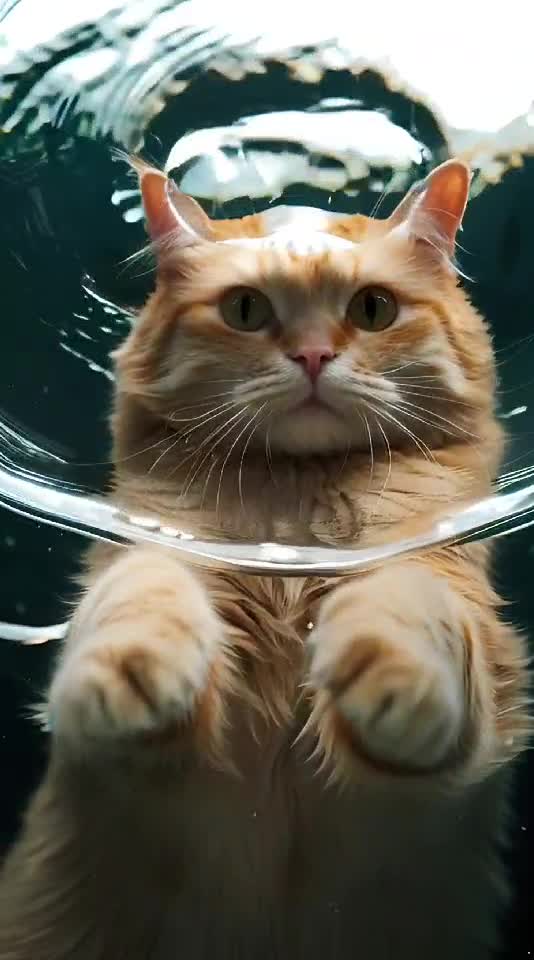 POV: You’re a goldfish and this is your final boss 🐟😼💦