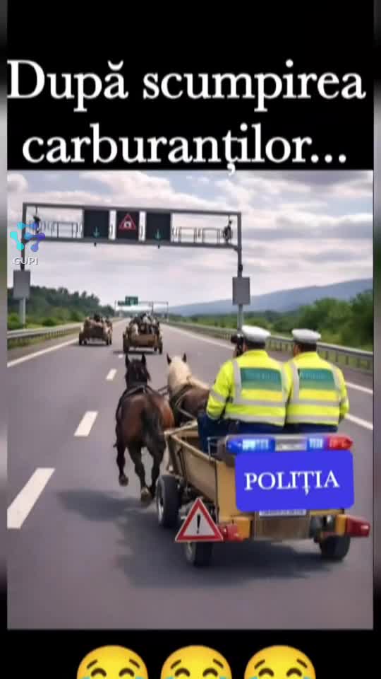 după scumpirea carburanților...😁😁😁