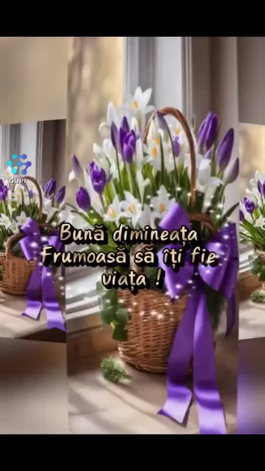 O dimineață plăcută.