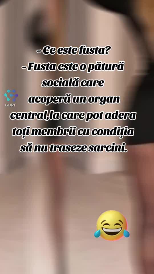 ce este fusta...😁😁😁