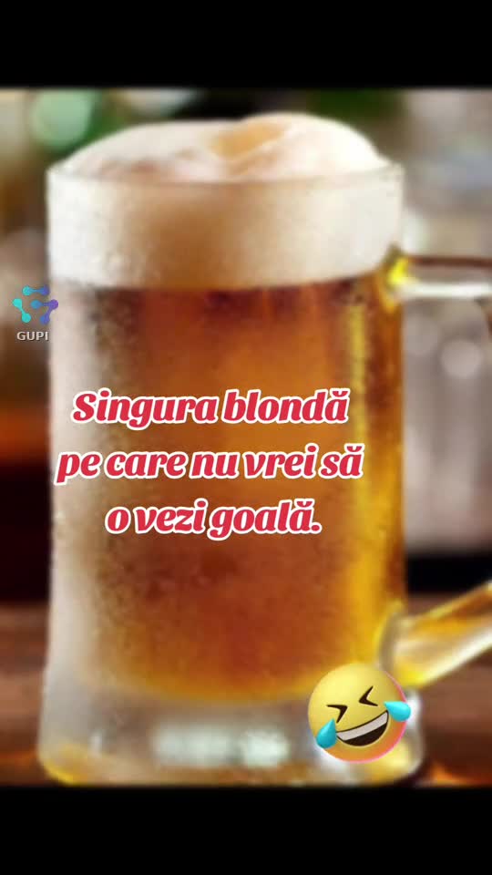 singura blondă...😁😁😁