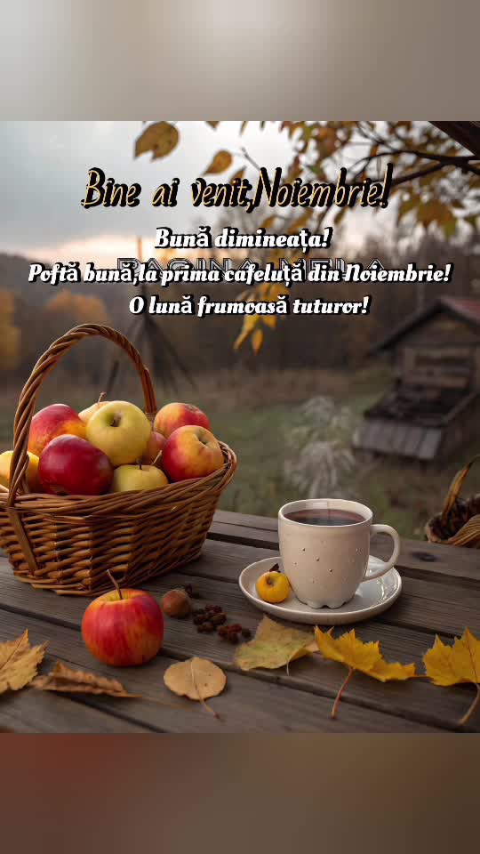 Buna dimineata!