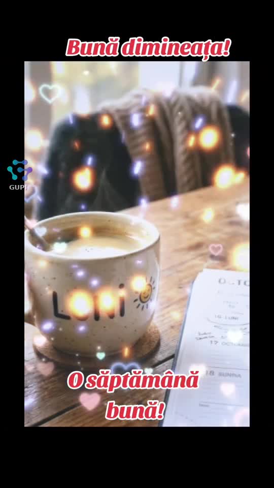 bună dimineața!☕ o săptămână bună!☺️☺️