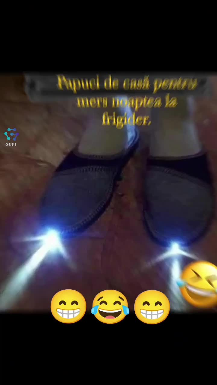 papuci de casă pentru mers noaptea la frigider 😁😂😁