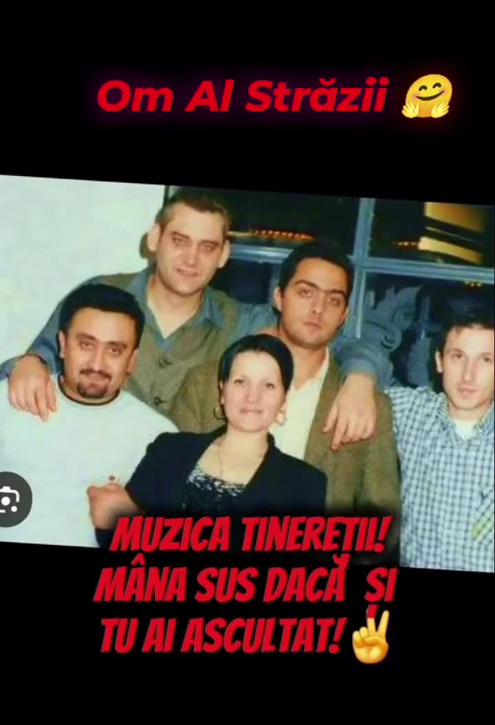 Muzica tinereții!
Mâna sus dacă și,Tu ai asculta ☝️Om Al Străzii (Denys.Roby)☝️❤️