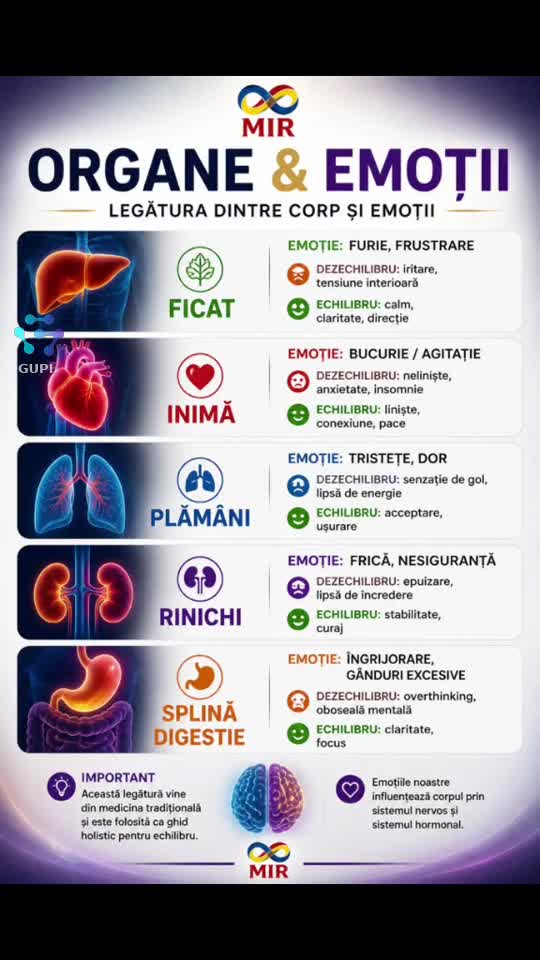 Corpul și emoțiile sunt mai conectate decât credem. ✨
Când apare Echilibrul interior, se schimbă și starea noastră. 💫