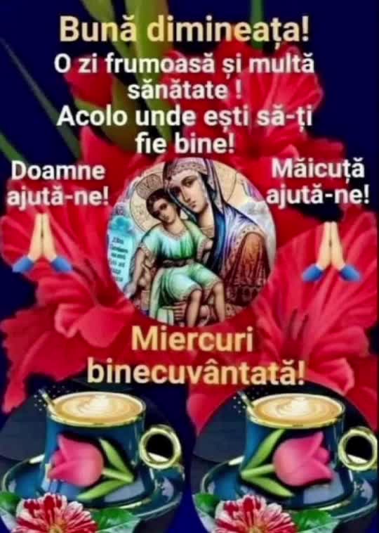 Buna dimineața!