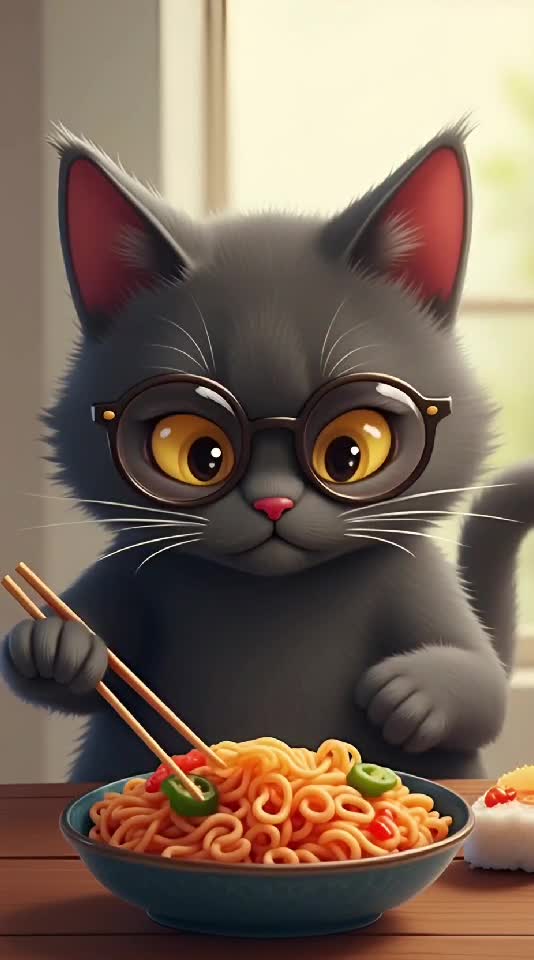 Meow-sterChef: Ramen Edition 🍜🐾 👨‍🍳  🍜  🐱