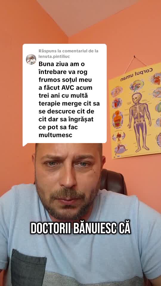 După ce a făcut AVC s-a îngrășat