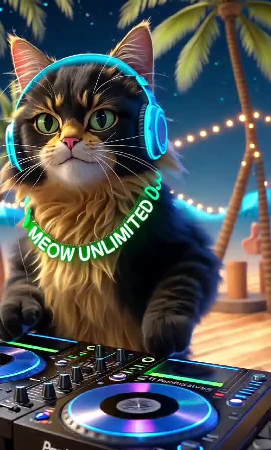 DJ Meow Unlimited: The Cat Who Turns Tables and Heads 🎧🐾🔥