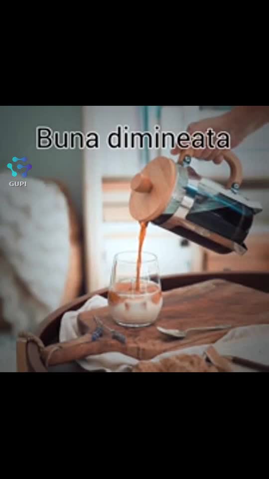 buna dimineata!