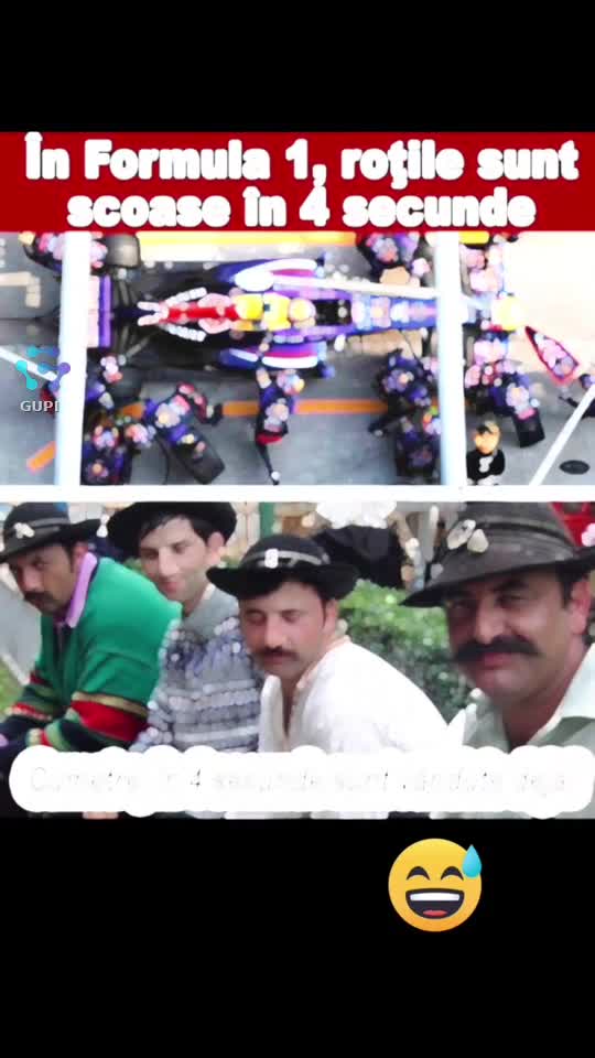 mai rapizi decât mecanicii din F1...😁😁😁