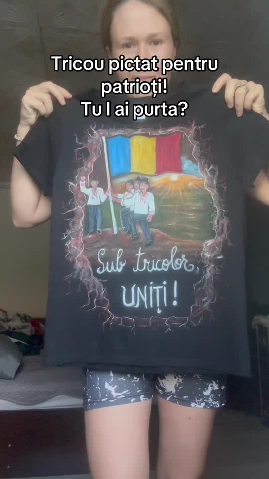 tricouri pictate pentru patrioți!