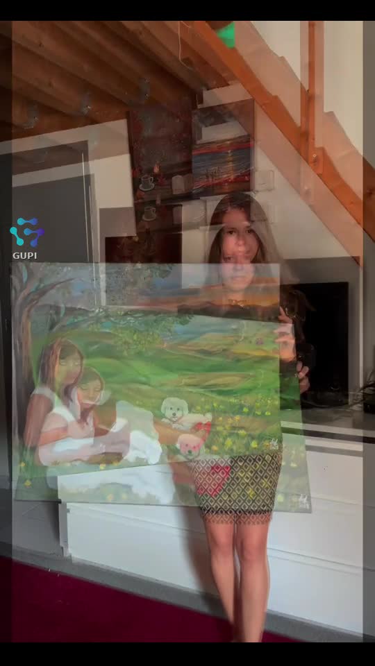 momente de relaxare, pictură acrilică disponibilă 80/60