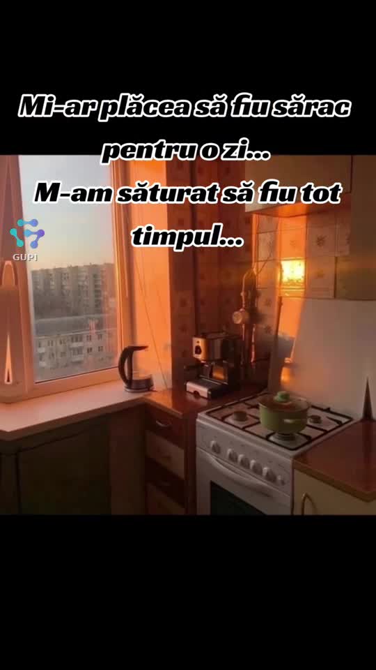 aș vrea să fiu sărac pentru o zi...😁😁😁