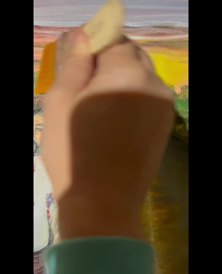 M au întrebat de unde îmi vin inspirațiile pentru a picta!